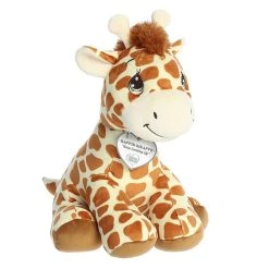 Aurora - Precious Moments - 12" Squishy Raffie Giraffe Brown