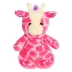 Aurora - Jammies - 8.5" Strawberry Giraffe Pink