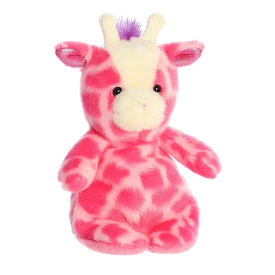 Aurora - Jammies - 8.5" Strawberry Giraffe Pink 2 Aurora - Jammies - 8.5" Strawberry Giraffe Pink - Image 2