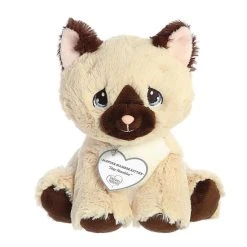 Aurora - Precious Moments - 8.5" Jaspurr Siamese Kitten Brown