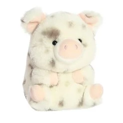 Aurora - Rolly Pet - 5" Periwinkle Pig White -Aurora Shop unnamed file 1185