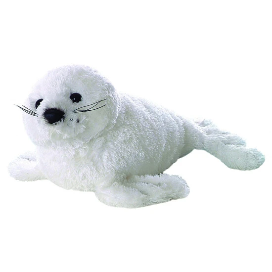 Aurora - Mini Flopsie - 8" Harp Seal White 1 Aurora - Mini Flopsie - 8" Harp Seal White