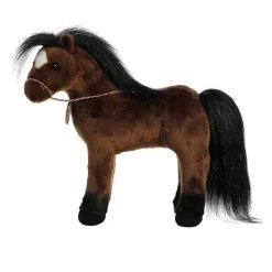 Aurora - Breyer - 13" Showstoppers - Thoroughbred Horse Brown