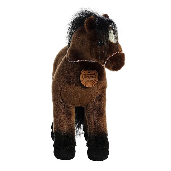 Aurora - Breyer - 13" Showstoppers - Thoroughbred Horse Brown 2 Aurora - Breyer - 13" Showstoppers - Thoroughbred Horse Brown - Image 2