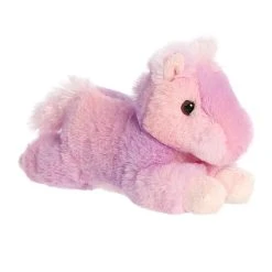 Aurora - Mini Flopsie - 8" Rainbow Pony Pink