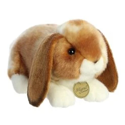 Aurora - Miyoni - 9" Holland Lop Rabbit - Tan Brown