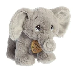 Aurora - Precious Moments - 9" Tuk Elephant Grey