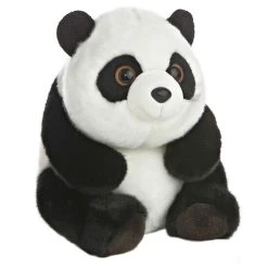 Aurora - Lin Lin - 13.5" Sitting Panda Black