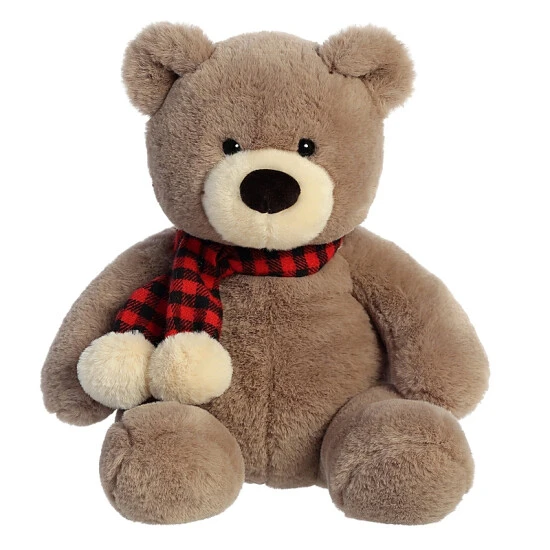Aurora - Holiday - 12" Toffee Bear Brown 1 Aurora - Holiday - 12" Toffee Bear Brown