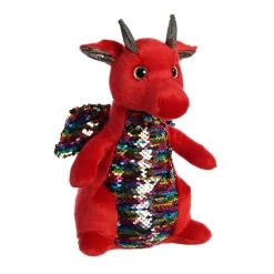 Aurora - Fantasy - 9.5" Shimmers Dragon - Red
