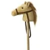 Aurora - Ride-On - 37" Giddy Up Stick Pony - Beige Brown