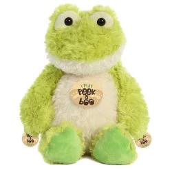 Aurora - Peek-A-Boo - 12" Frog Green