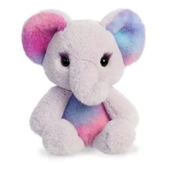 Aurora - Rainbow Collection - 9" Sweet Pop Taro Elephant Multi