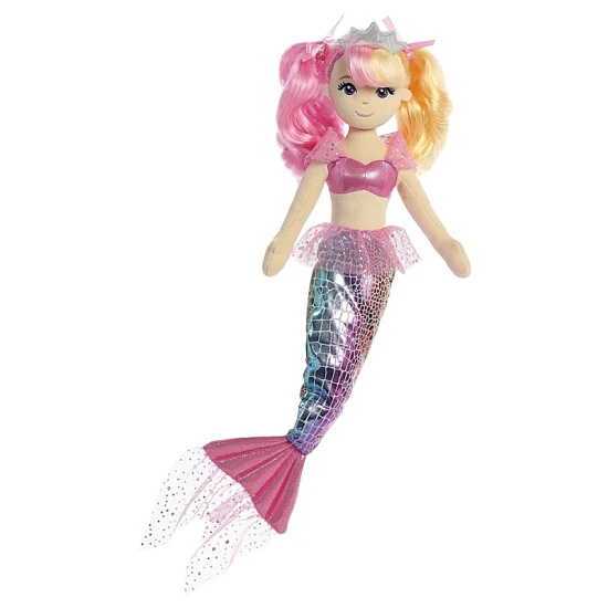 Aurora - Sea Sparkles - 18" Sea Rose Mermaid Multi 1 Aurora - Sea Sparkles - 18" Sea Rose Mermaid Multi