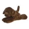 Aurora - Mini Flopsie - 8" Lil' Lucky Chocolate Labrador Brown