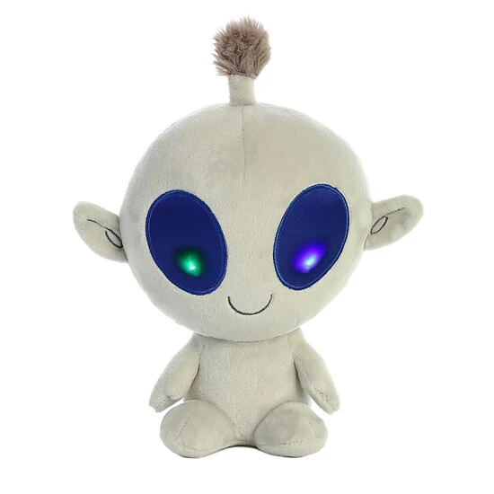 Aurora - Galactic Cuties - 8" Light Up Alien Bob Grey 1 Aurora - Galactic Cuties - 8" Light Up Alien Bob Grey