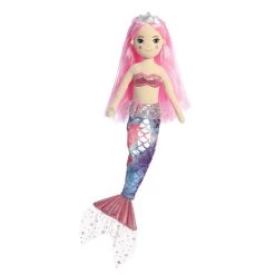 Aurora - Sea Sparkles - 18" Cheekys Star Mermaid Pink