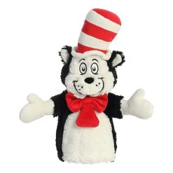 Aurora Dr Seuss Cat In The Hat Hand Puppet 14 Inch Plush Figure Multi-color