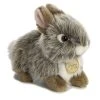 Aurora - Miyoni Tots - 7" Baby Bunny - Gray Grey