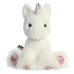 Aurora - Shimmers - 9" Shimmery Clouds Unicorn - White