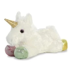 Aurora - Mini Flopsie - 8" Prism Unicorn White