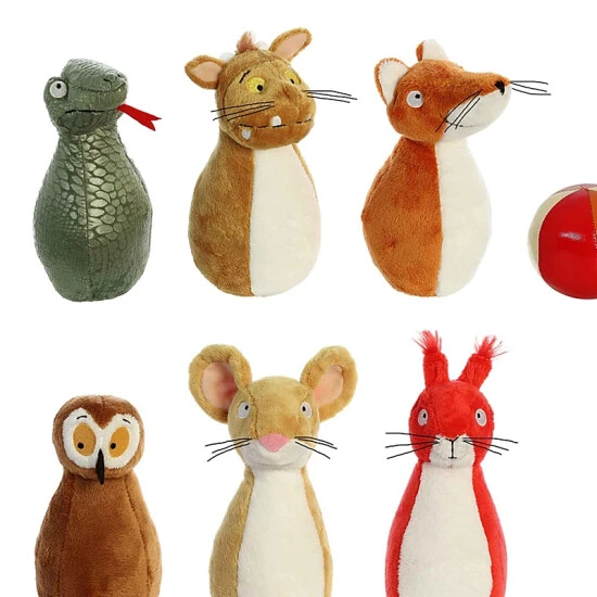 Aurora - The Gruffalo - 8" Gruffalo'S Skittle Set Multi 1 Aurora - The Gruffalo - 8" Gruffalo'S Skittle Set Multi