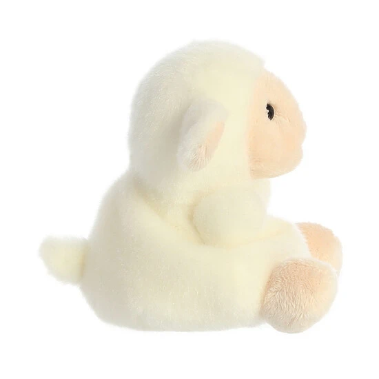 Aurora - Palm Pals - 5" Woolly Lamb White 3 Aurora - Palm Pals - 5" Woolly Lamb White - Image 3