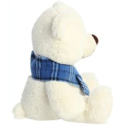 Aurora - Indigo Bear - 12" Bear White -Aurora Shop unnamed file 432