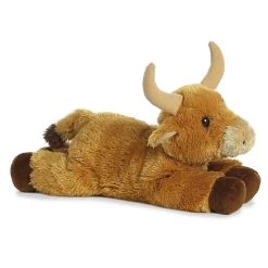 Aurora - Flopsie - 12" Toro Bull Brown