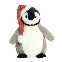 Aurora - Sparkle Santa Penguins - 7" Sparkle Santa Penguin Grey