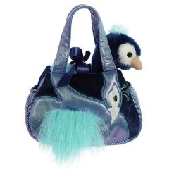 Aurora - Fancy Pals - 7" Mora Peacock Pet Carrier Multi