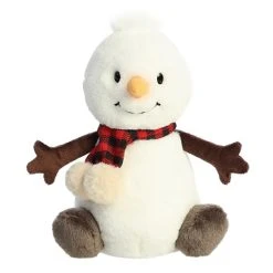 Aurora - Let It Snow! - 10" Snowman W/Scarf White
