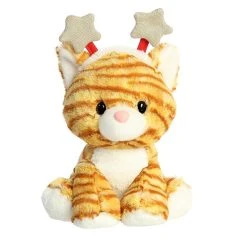 Aurora - Holiday Cheer - 8.5" Starry Tabby Orange