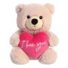 Aurora - Jolie Bear - 6.5" I Love You Bear - Pink