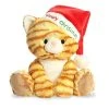 Aurora - Holiday Sayings - 9" Meowy Christmas Tabby Cat Orange