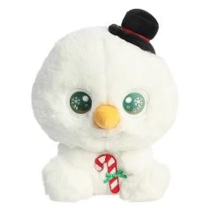 Aurora - Lenticular - 6" Snowflake Snowman White