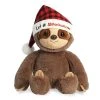 Aurora - Holiday Sayings - 9" Let It Slooow Sloth Brown