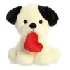 Aurora - Valentines - 8.5" Snuggles Bulldog White