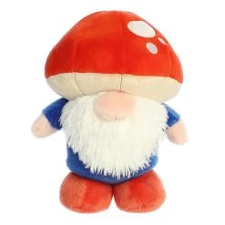Aurora - The Gnomlinis - 8" Mushroom Gnome Red