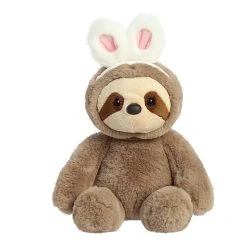 Aurora - Happy Easter Friends - 10" Hoppy Sloth Brown