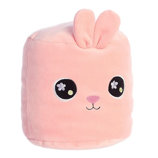 Aurora - Squishiverse - 6" Bunny Mallow Pink 2 Aurora - Squishiverse - 6" Bunny Mallow Pink - Image 2