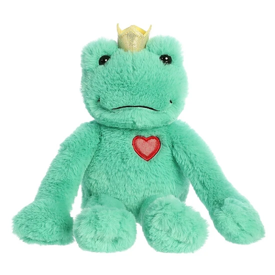 Aurora - Valentines - 11" Frog Prince Green 1 Aurora - Valentines - 11" Frog Prince Green