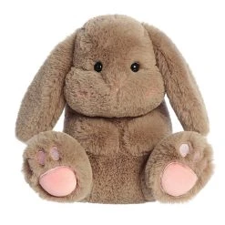 Aurora - Toe Bean Besties - 9" Taupe Bunny Brown