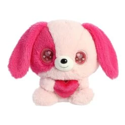 Aurora - Lenticular - 6" Dog In Love Pink