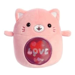 Aurora - Lenticular - 3.5" Love Cat Pink