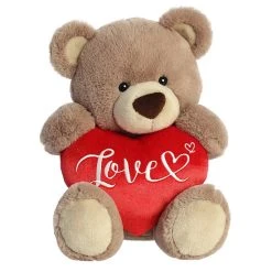 Aurora - Valentines - 15" Love Bear Brown