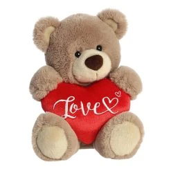 Aurora - Valentines - 11" Love Bear Brown