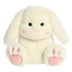 Aurora - Toe Bean Besties - 9" Cream Bunny Off-white