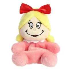 Aurora - Dr. Seuss - 5" Cindy-Lou Who Palm Pal Pink