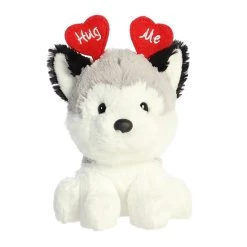 Aurora - Val Pets - 6" Hug Me Husky Gray